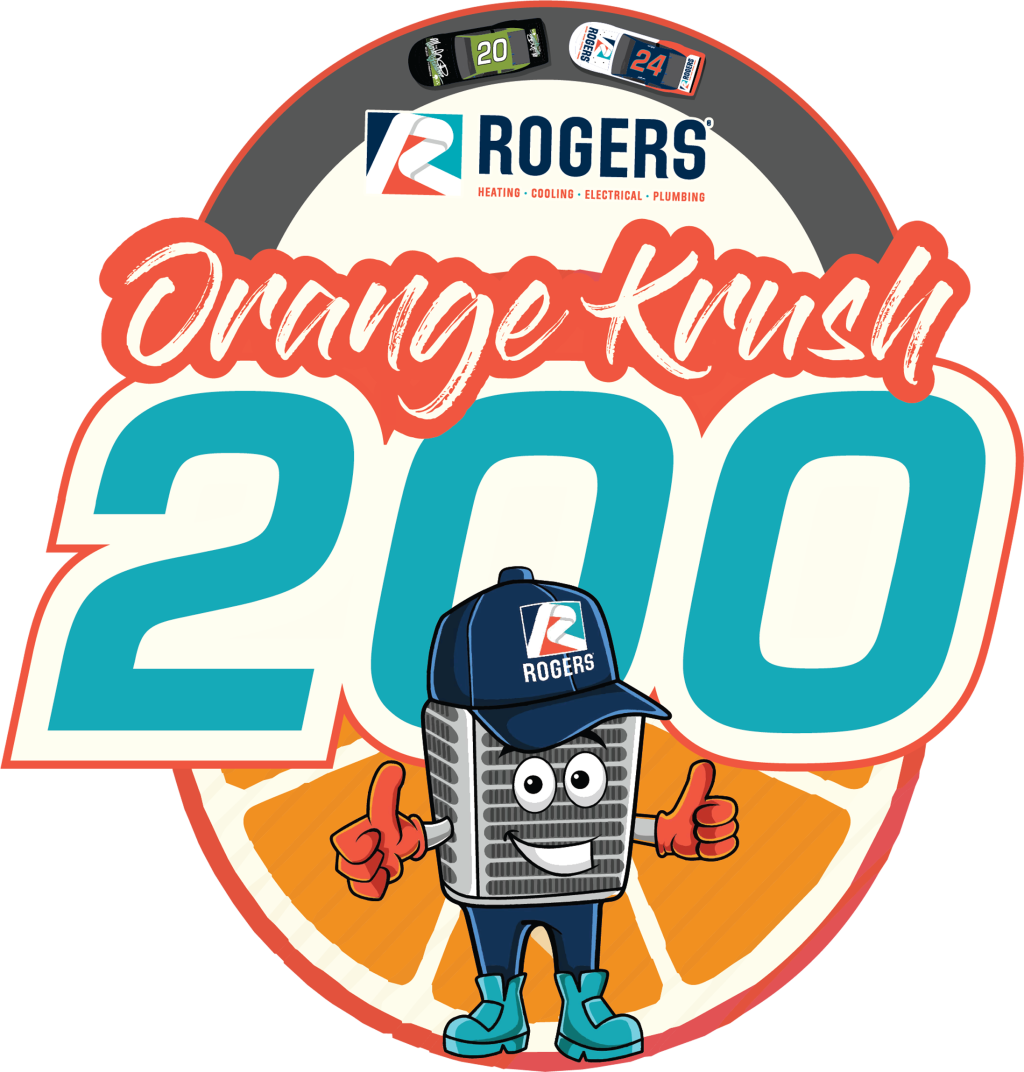 Ward Burton returns for The Rogers Heating & Cooling Orange Krush 200