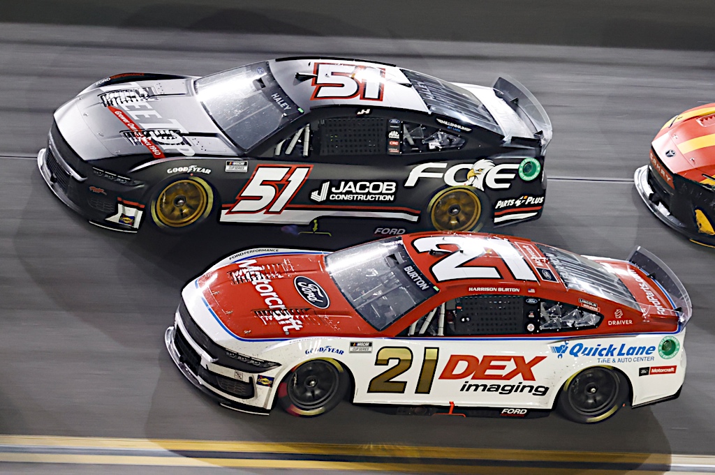 Burton Finishes Fifth In Daytona Duel Qualifying Race Speedway