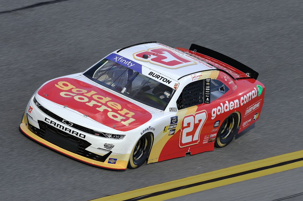 Golden Corral Partners with Driver Jeb Burton and Jordan Anderson