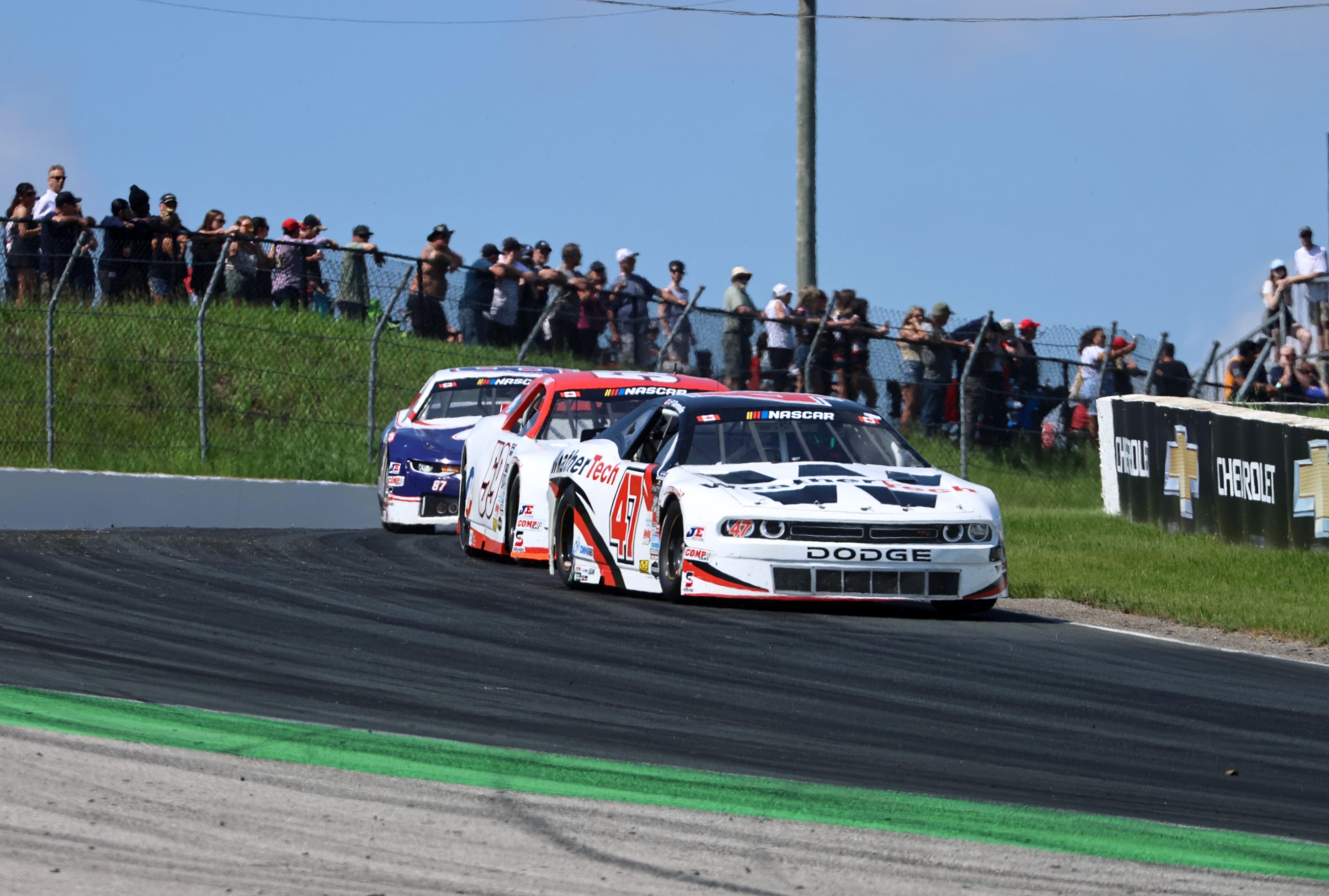 Louis-Philippe Dumoulin excels at NASCAR Canada 2024 opener with podium finish at Mosport