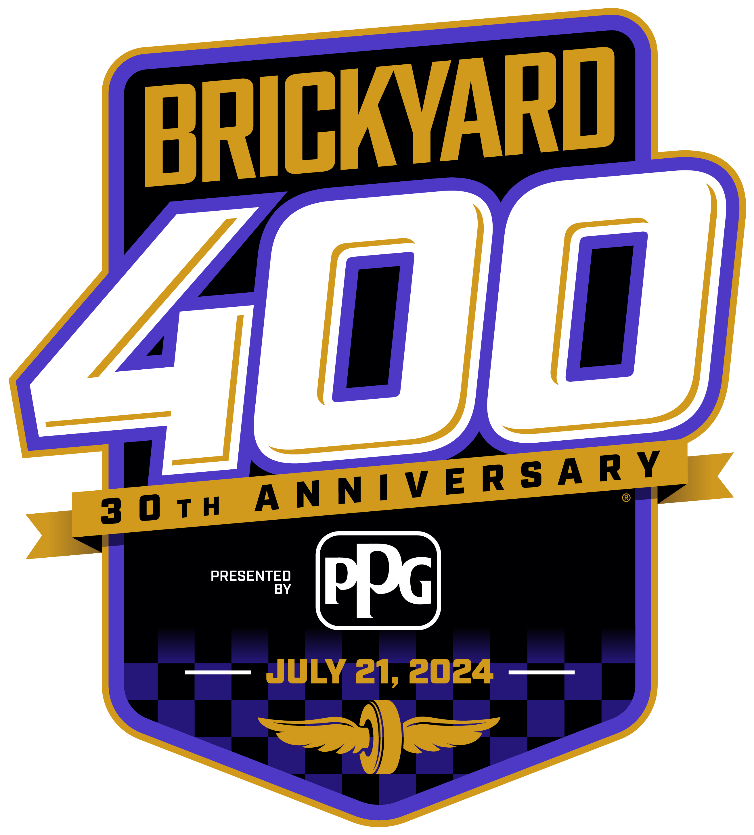 Brickyard 400 Presented by PPG starting lineup at Indianapolis Motor ...