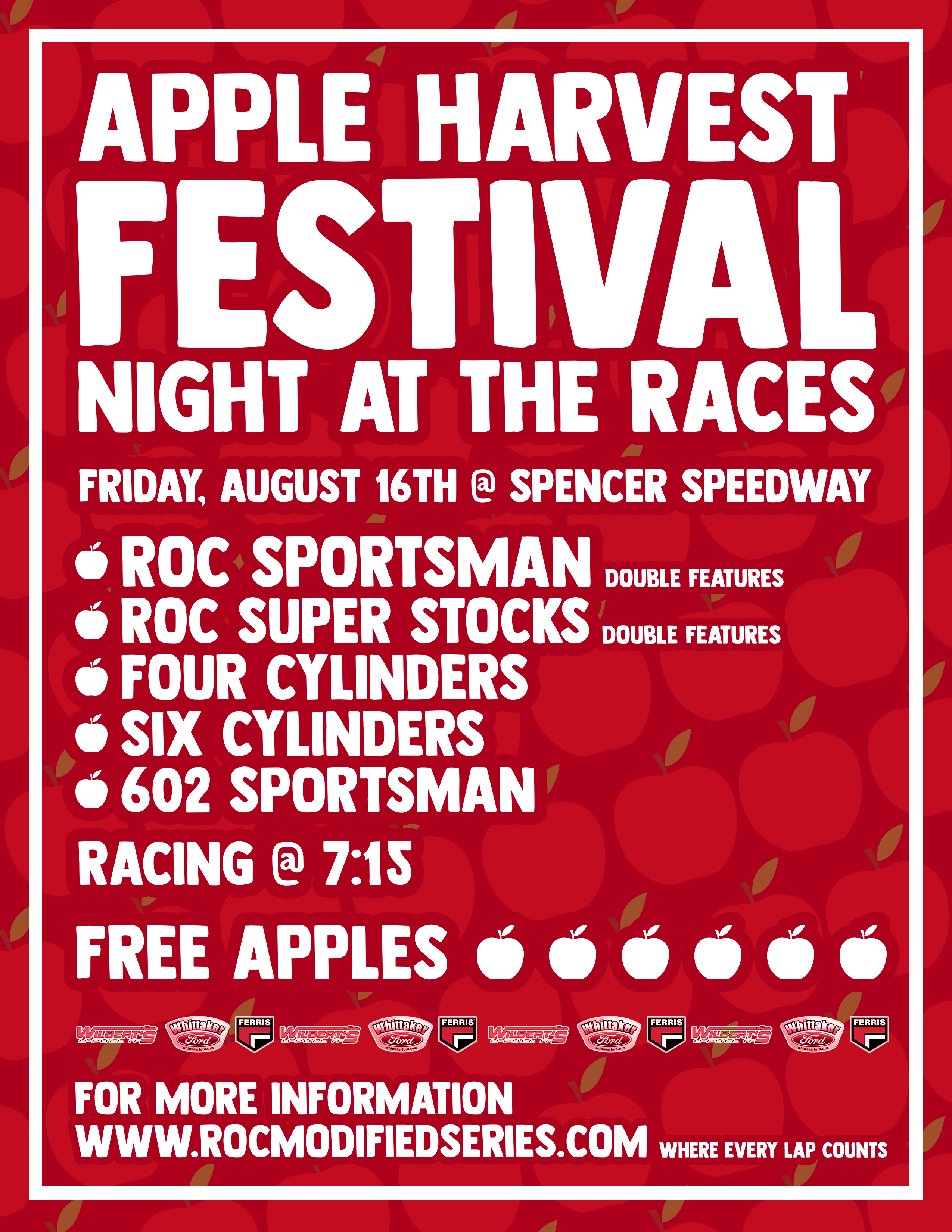 “Free Apple Friday” Set for Friday Night, August 16, 2024 Third Annual