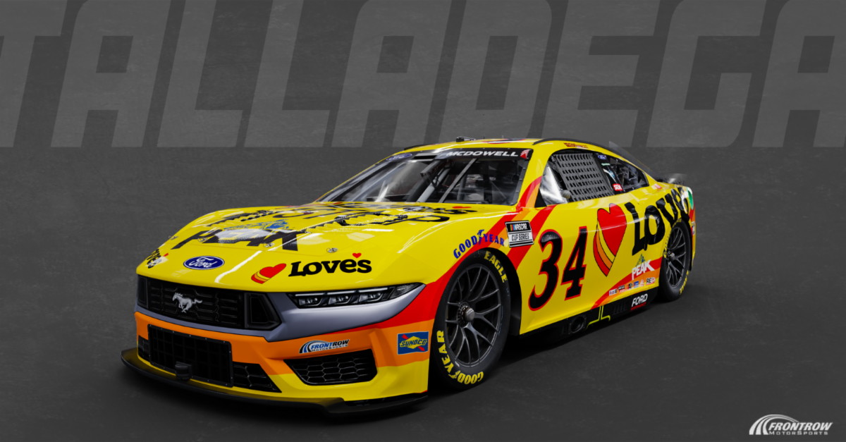 Michael McDowell Returns to Talladega with Love’s RV Stop & Peak