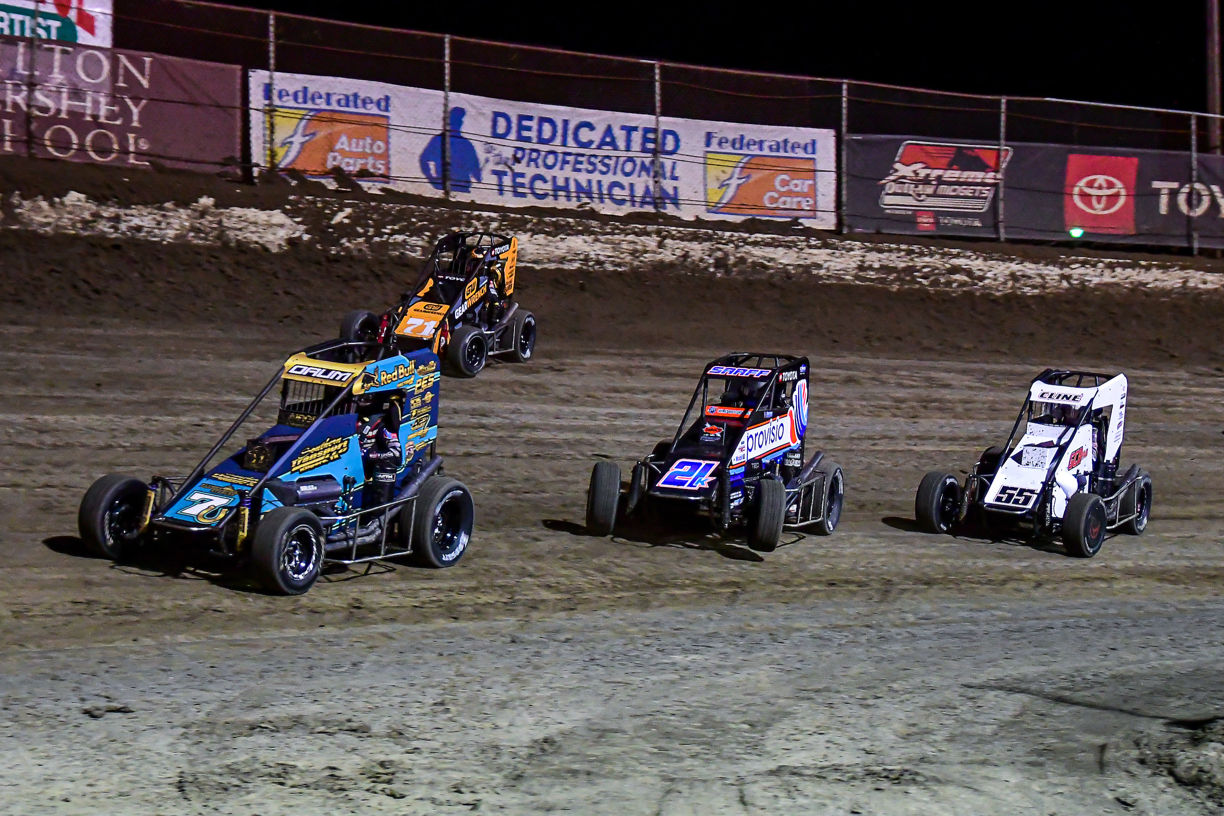 Record Following, FirstTime Winners Defined 2024 Xtreme Outlaw Midgets